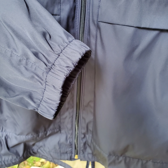 NWT Cole Haan Navy Raincoat S - Picture 6 of 10